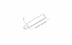 Fiamma Spoiler Für Dachhauben Bis 90 Cm -Berger Camping Geschaft 1001741 6096869