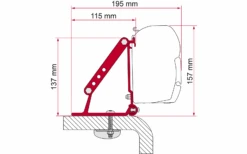 Fiamma Kit Roof Adapter F45/F70