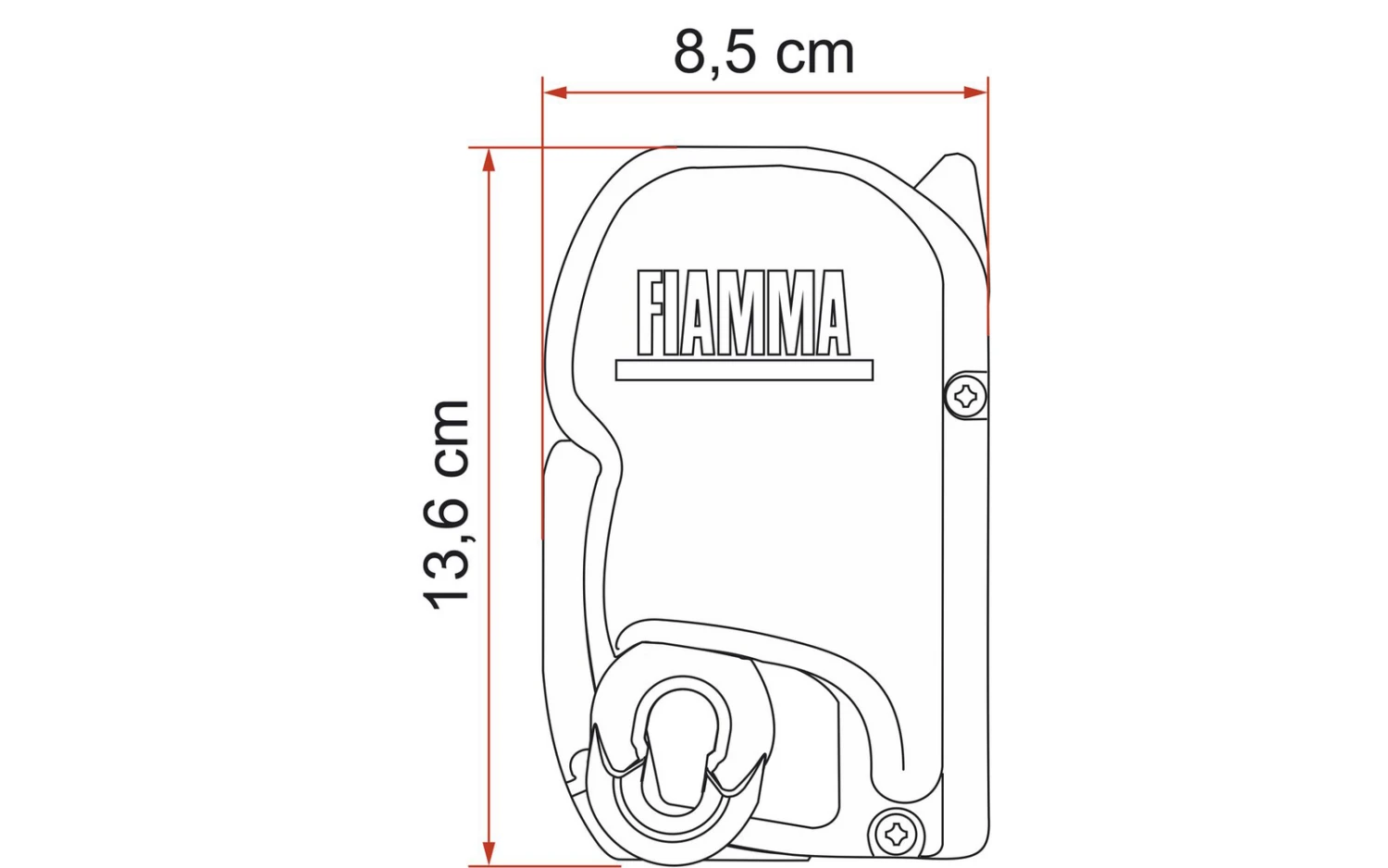 Fiamma F45s Wandmarkise 300 Cm Für VW T5 / T6 / Multivan / Transporter Langer Radstand (Titanium / Royal Grey) 2 Fiamma F45s Wandmarkise 300 Cm Für VW T5 / T6 / Multivan / Transporter Langer Radstand (Titanium / Royal Grey) – Bild 2