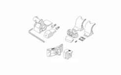 Fiamma Kit Side Tristor Montagekit Zum Anbringen Von Side W Pro F45 / Side W Pro Shade / Sun View Side F45 And Die Markise Tristor
