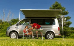 Fiamma F35 Pro Wand-/Dachmarkise (Deep Black / Royal Grey) -Berger Camping Geschaft 1182592 7007011