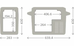 Dometic CFF Kompressor Kühlboxen 12/24/230V -Berger Camping Geschaft 1354057 7983004