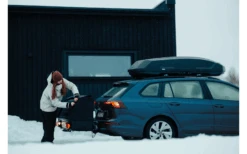 Thule Onto 2 Heckbox / Ladungsträger Für Anhängerkupplung 300 Liter Schwarz -Berger Camping Geschaft 1403326 7980472