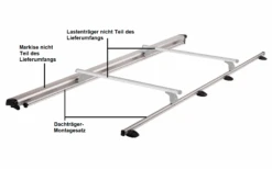 Thule Längsschienen Inkl. Montagekit Für Dachträger Ducato Und Markise Omnistor 6300 -Berger Camping Geschaft 1458070 8293438