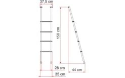 Fiamma Leiter Deluxe 4 B -Berger Camping Geschaft 178429 1351924