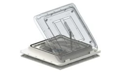 Fiamma Turbo Vent Dachhaube Mit Ventilator 36 X 36 - 42 X 42 Cm Crystal