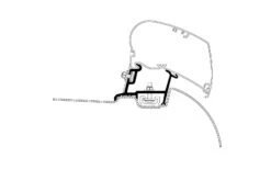 Thule Markisenadapter Mercedes Sprinter/ VW Crafter