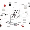 Fiamma Sicherheitshaltegurt 2 Stück Passend Für Carry Bike Lift 77 / Lift 77 E-Bike - Fiamma Ersatzteilnummer 98656-776