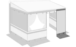 Fiamma Frontpanel Für Privacy Room Light Für Markisen F45 -Berger Camping Geschaft 985085 6025910